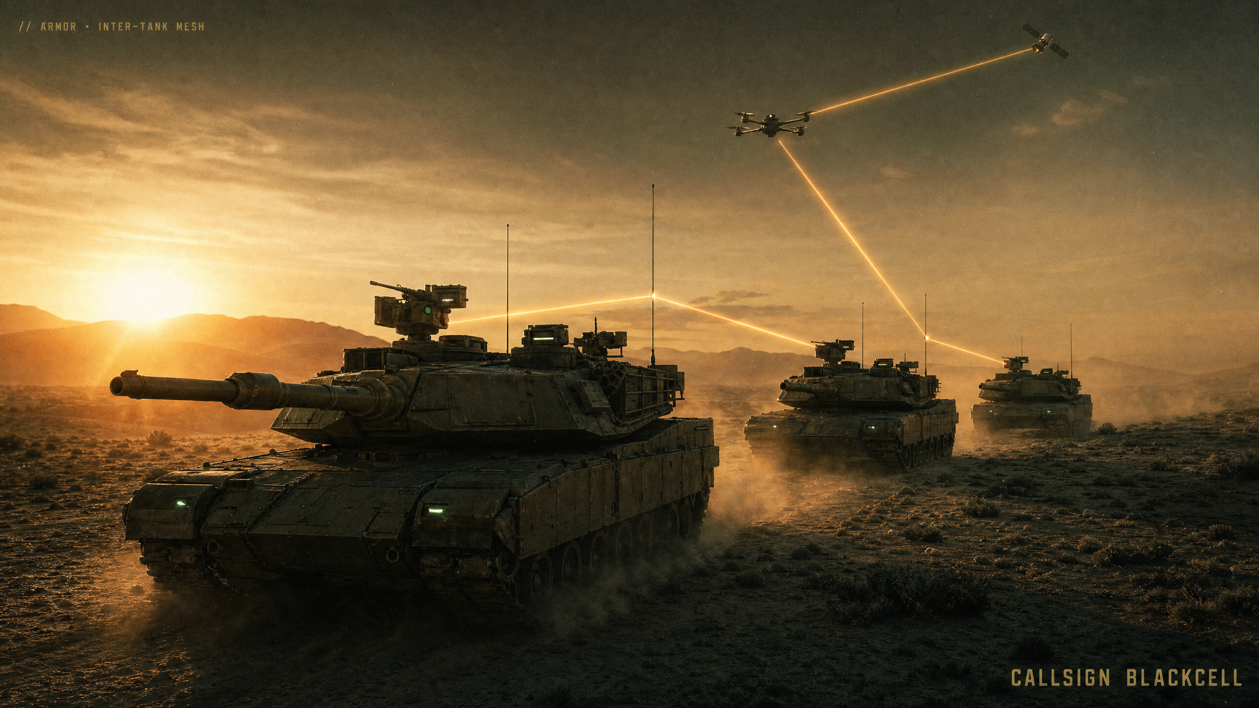 Tank-to-tank encrypted mesh