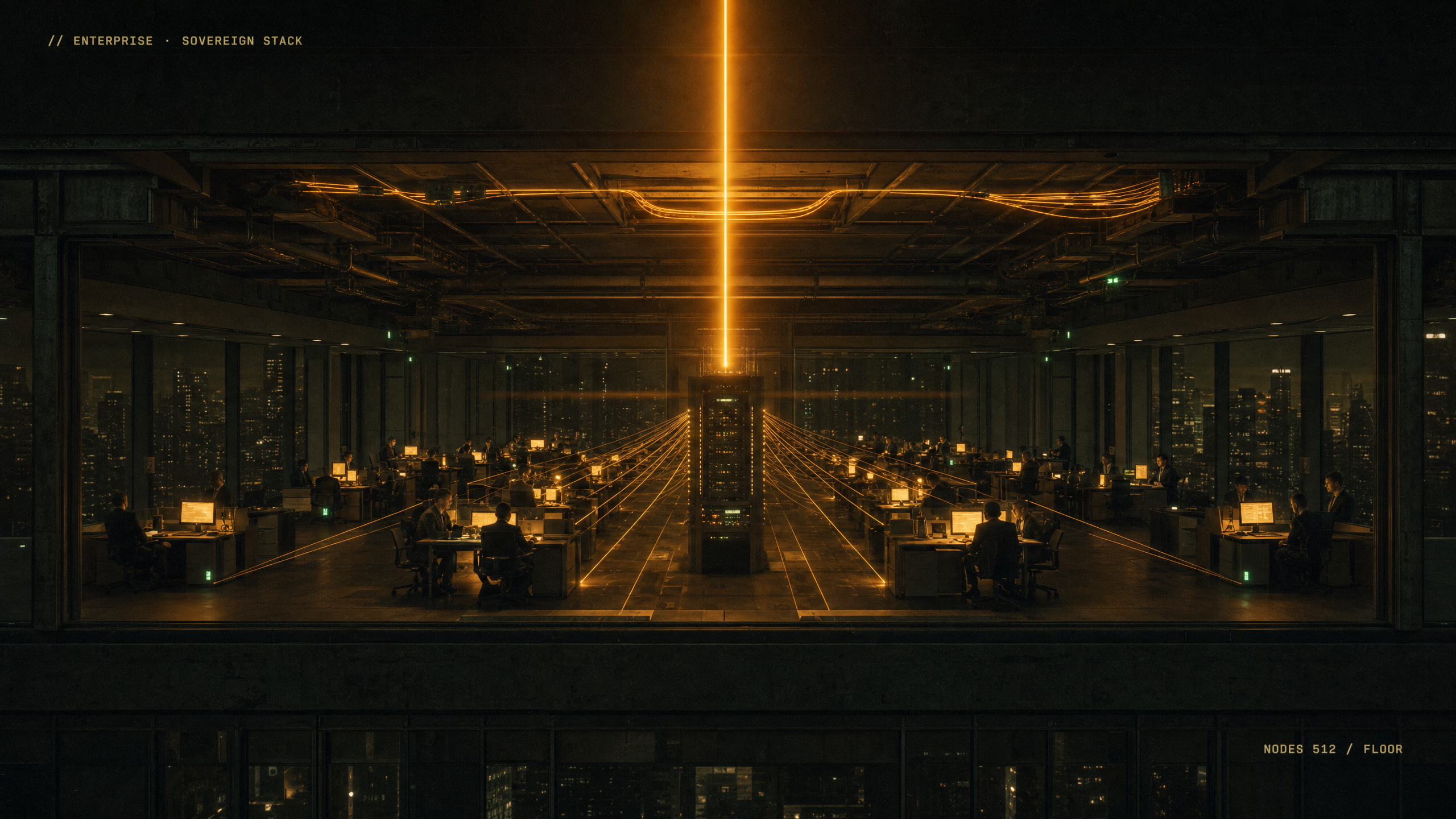 Enterprise call-center floor reborn as agent fleet